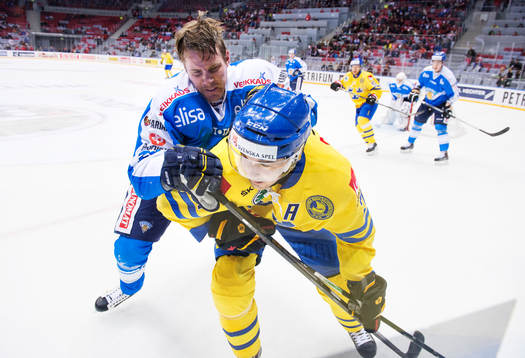 Finlands Anssi Salmela och Sveriges Jimmie Ericsson
