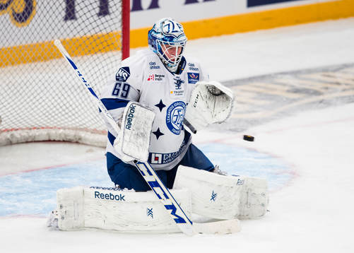Leksands målvakt Oscar Alsenfelt