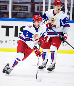 Rysslands Anton Slepyshev och Mikhail Grigorenko