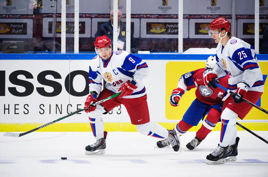 Rysslands Anton Slepyshev och Mikhail Grigorenko