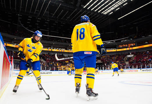 Sveriges lag värmer upp