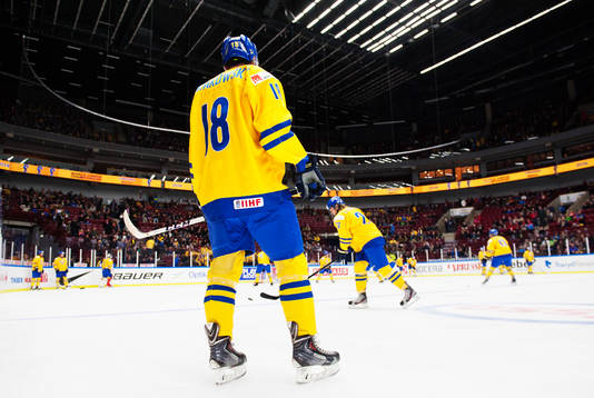 Sveriges lag värmer upp