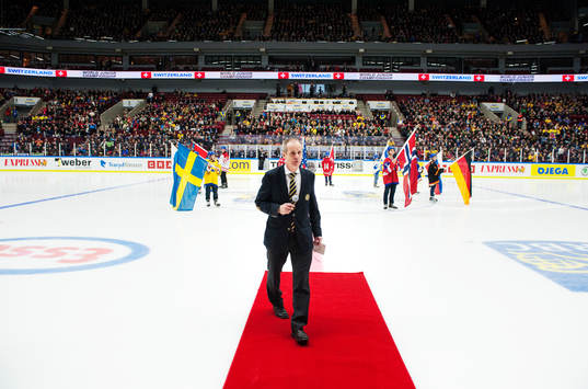 Svenska Ishockeyförbundets ordförande Christer Englund