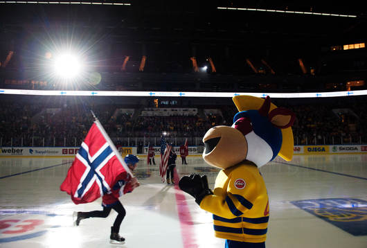 JVM-maskoten uppträder