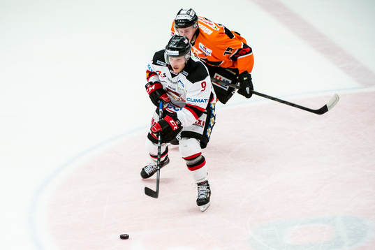 Malmö Redhawks Fredrik Storm, och Karlskrona Kristoffer
