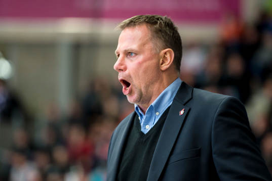 Malmö Redhawks tränare Mats Lusth
