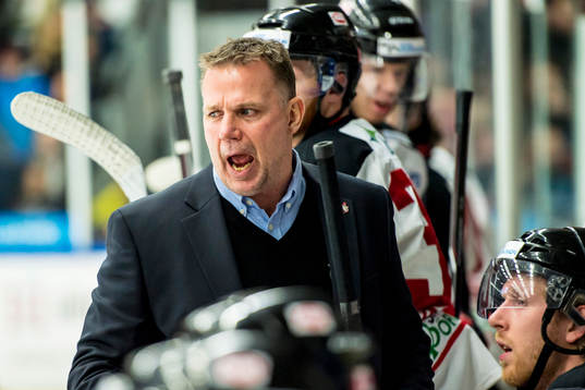 Malmö Redhawks tränare Mats Lusth