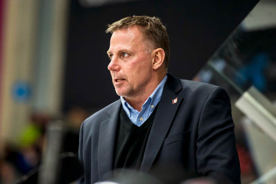 Malmö Redhawks tränare Mats Lusth