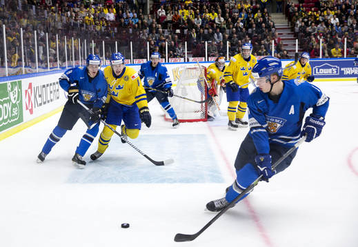 Sveriges Robert Hägg och Finlands Saku Maenalanen och