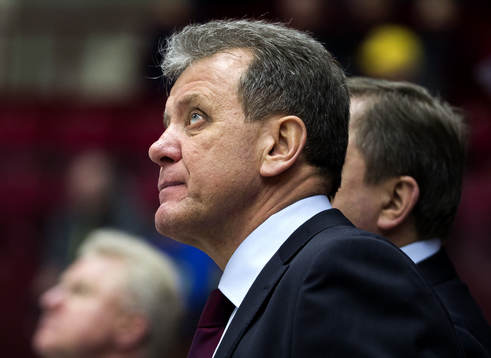 Rysslands tränare Mikahil Varnakov