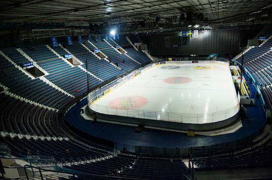 Ett tomt hovet