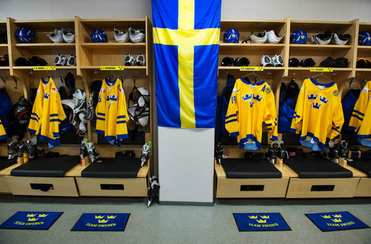 Sveriges omklädningsrum som används