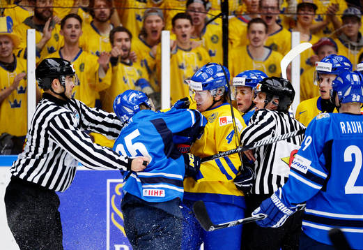 Finlands Henrik Haapala och Sveriges Robert Hägg