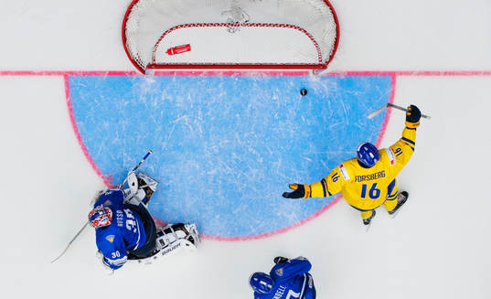 Sveriges Filip Forsberg jublar