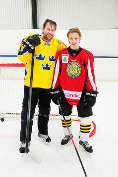 Peter Forsberg och Jesper Bratt (Stockholm)