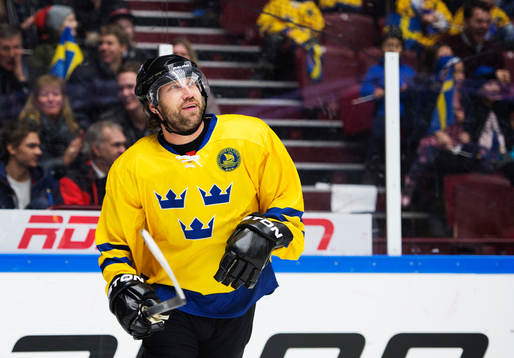 Peter Forsberg deltar i Svenska Spels arrangemang "Sveriges