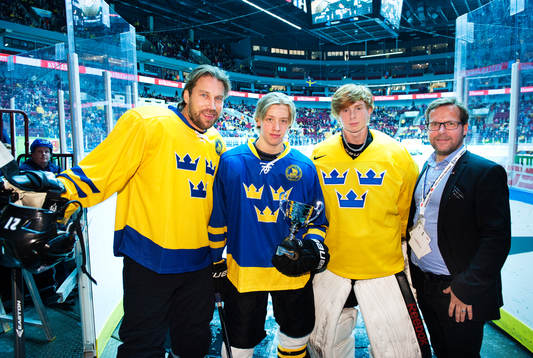 Peter Forsberg, Jesper Bratt (Stockholm), Linus Gidbark och