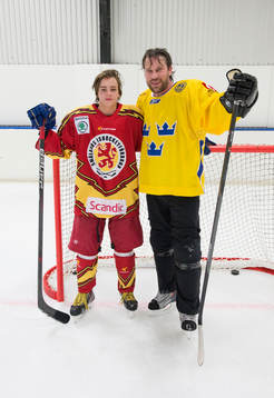Isac Brännström, Småland, och Peter Forsberg