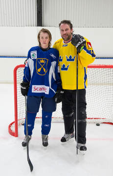Philip Norberg, Dalarna, och Peter Forsberg