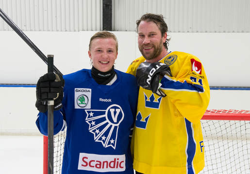 William Eriksson, Västerbotten, och Peter Forsberg
