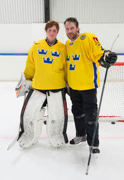 Linus Gidmark och Peter Forsberg