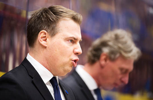 Sveriges förbundskapten Rikard Grönborg