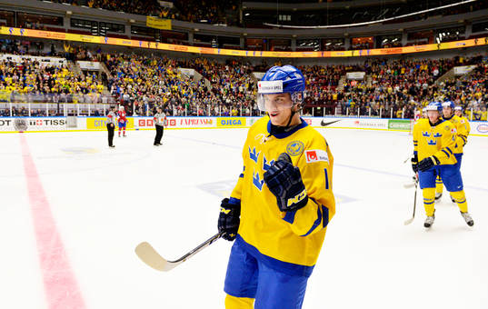 Sveriges André Burakovsky jublar