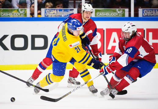 Sveriges Filip Sandberg stöter på norskt motstånd