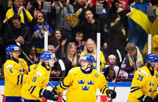 Sveriges Christian Djoos, Alexander Wennberg, Andreas