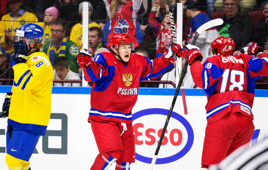 Rysslands Alexander Barabanov jublar