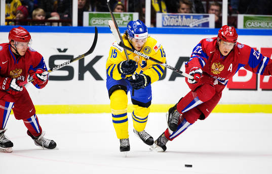 Rysslands Alexander Barabanov och Andrei Mironov utmanas av