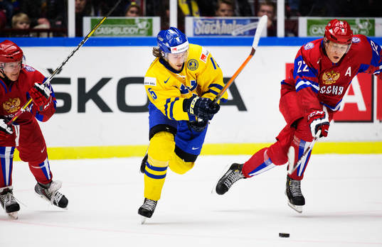 Rysslands Alexander Barabanov och Andrei Mironov utmanas av