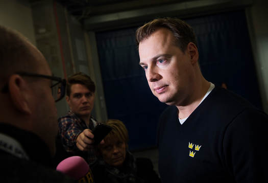 Förbundskapten Rikard Grönborg
