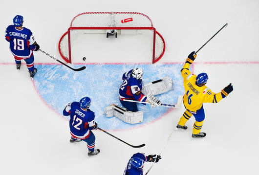 Sveriges Filip Forsberg jublar