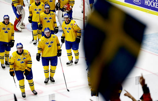 Sveriges lag jublar