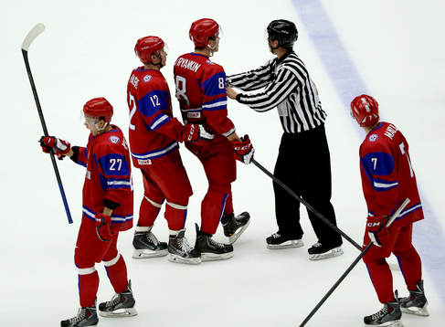Ryssland bråkade med svenska spelarna