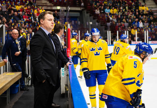 Sveriges förbundskapten Rikard Grönborg