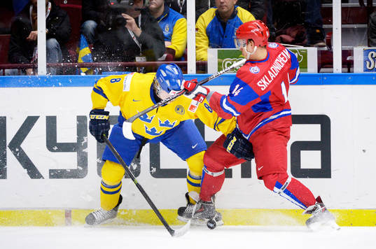 Linus Arnesson och Nikolai Skladnichenko