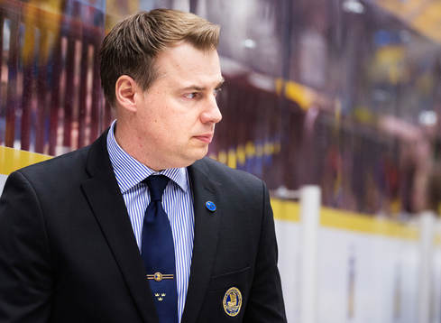 Sveriges förbundskapten Rikard Grönborg