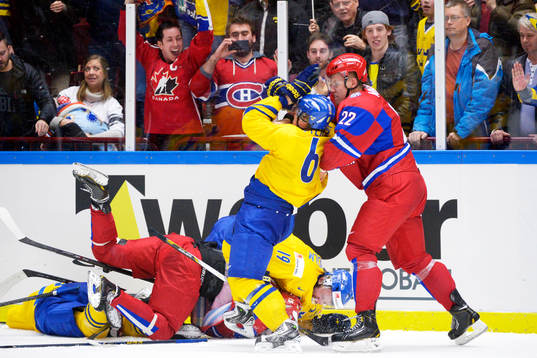 Jesper Pettersson och Andrei Mironov i bråk