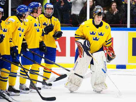 Sveriges målvakt Oscar Dansk blev utsedd till matchens