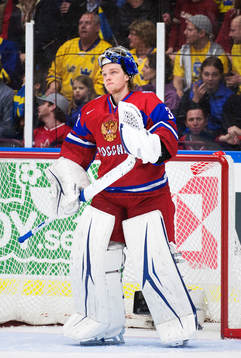 Rysslands målvakt Andrei Vasilevski