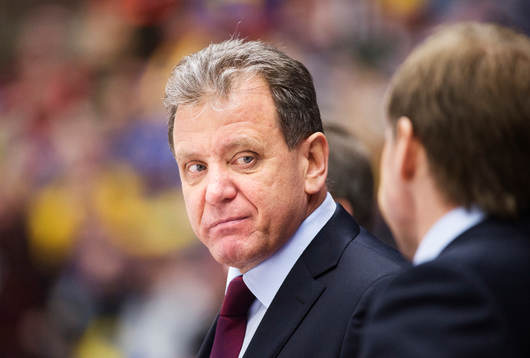 Rysslands förbundskapten Mikhail Varnakov