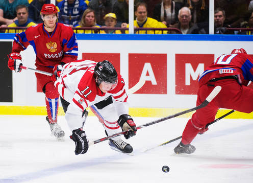 Kanadas Bo Horvat faller