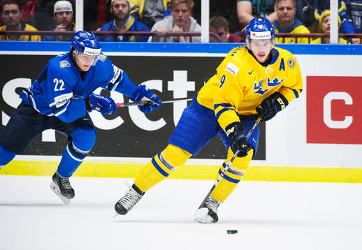 Finlands Henri Ikonen och Sveriges Elias Lindholm