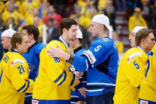 Filip Forsberg i Sverige och Rasmus Ristolainen i Finland