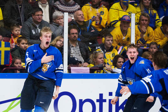Jubel i det finska laget