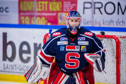 Södertäljes målvakt Sebastian Idoff