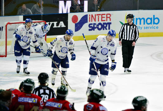 Leksands spelarna deppar