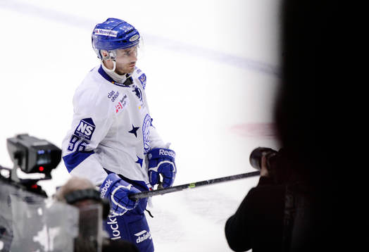 Leksands Fabian Brunnström deppar